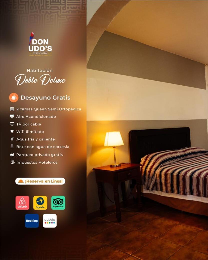 Hotel Don Udos Bed & Breakfast Copán Exterior foto