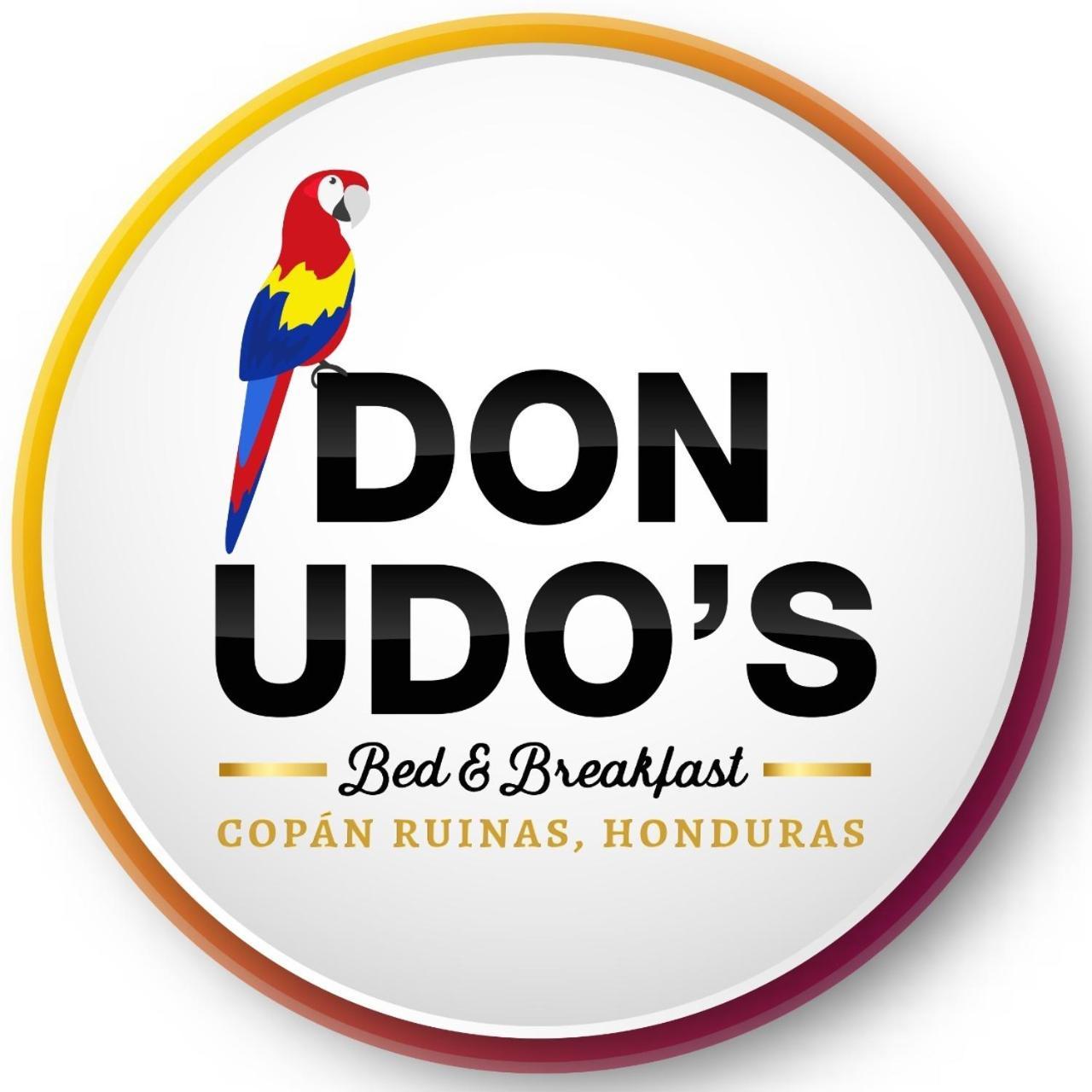 Hotel Don Udos Bed & Breakfast Copán Exterior foto